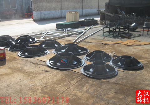 旋振篩振動體生產(chǎn)現(xiàn)場